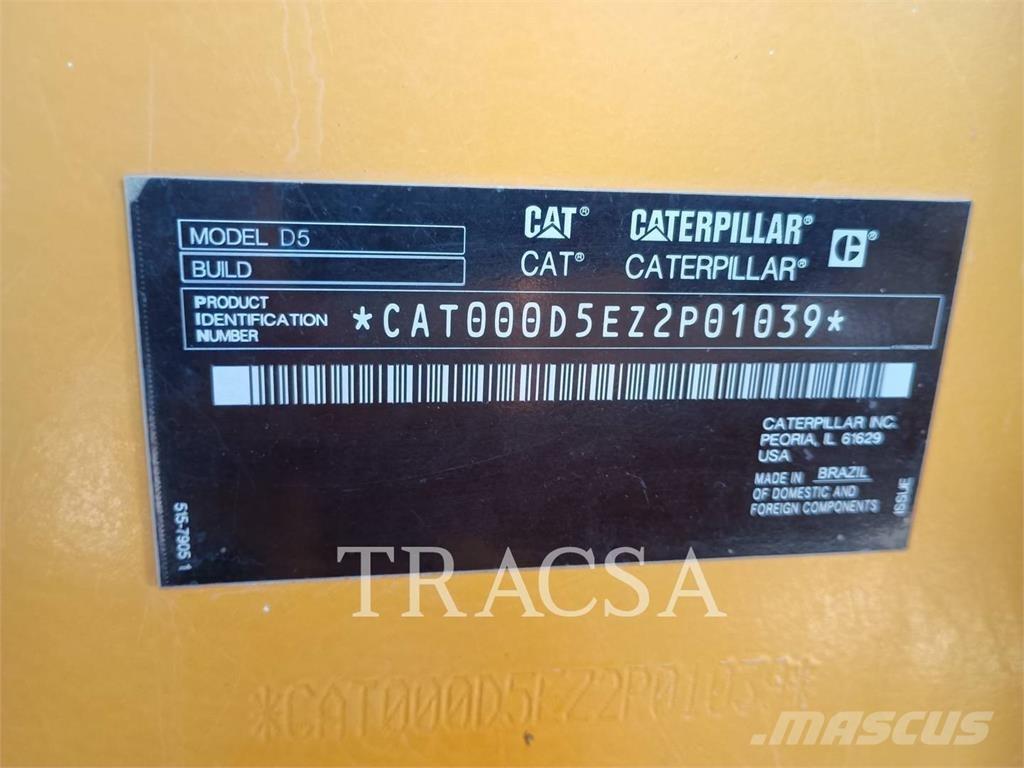 CAT D5 Paletli dozerler