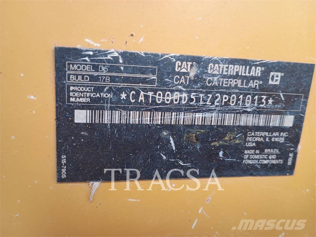 CAT D5 Paletli dozerler