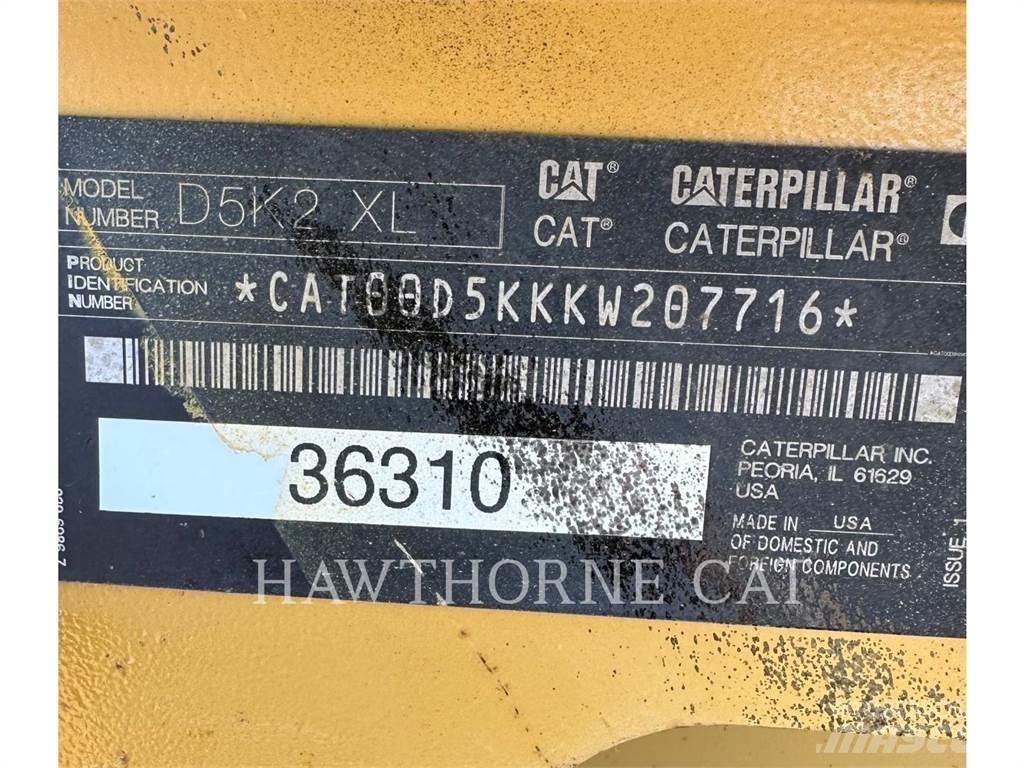 CAT D5K2 Paletli dozerler