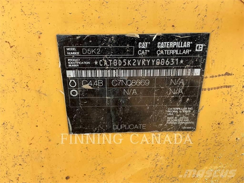 CAT D5K2 Paletli dozerler
