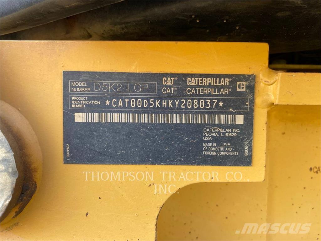 CAT D5K2 LGP Paletli dozerler