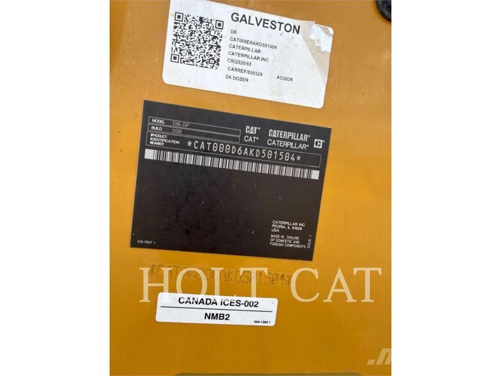 CAT D6 LGPVP3 Paletli dozerler