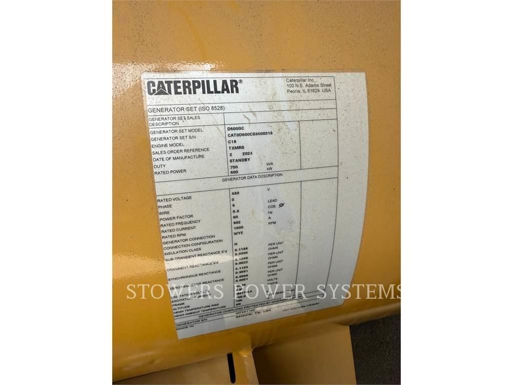CAT D600GC Dizel Jeneratörler
