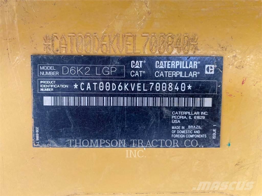 CAT D6K2LGP Paletli dozerler