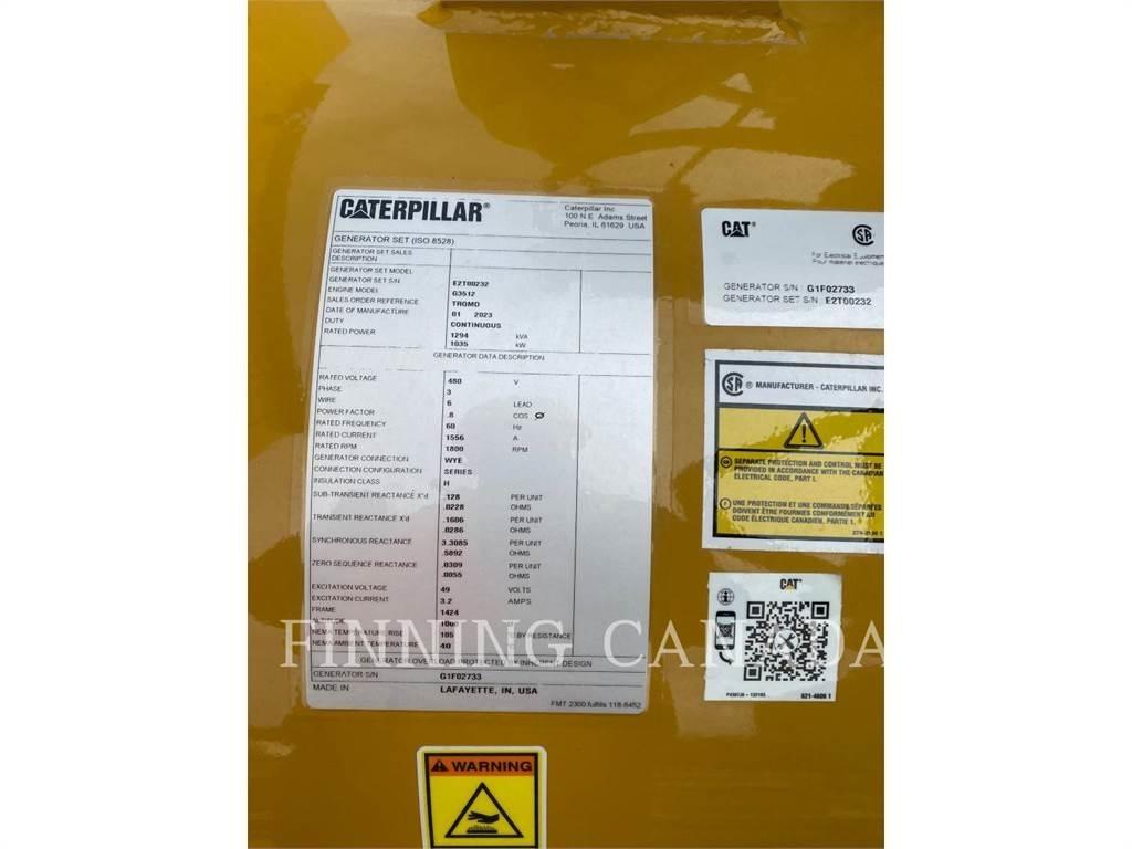 CAT G 3512 Dizel Jeneratörler