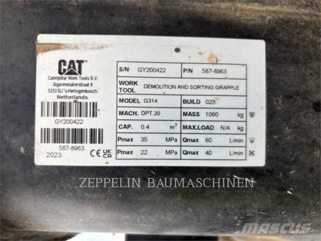 CAT G314-D Polipler
