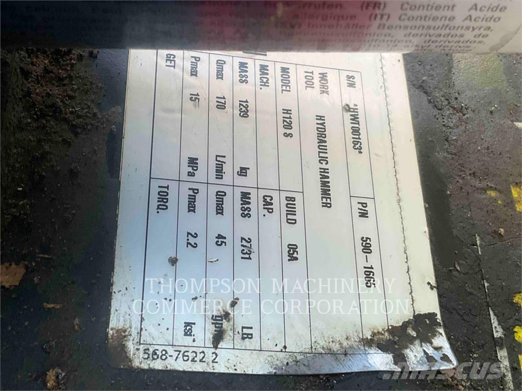 CAT H120ES Hidrolik kırıcılar