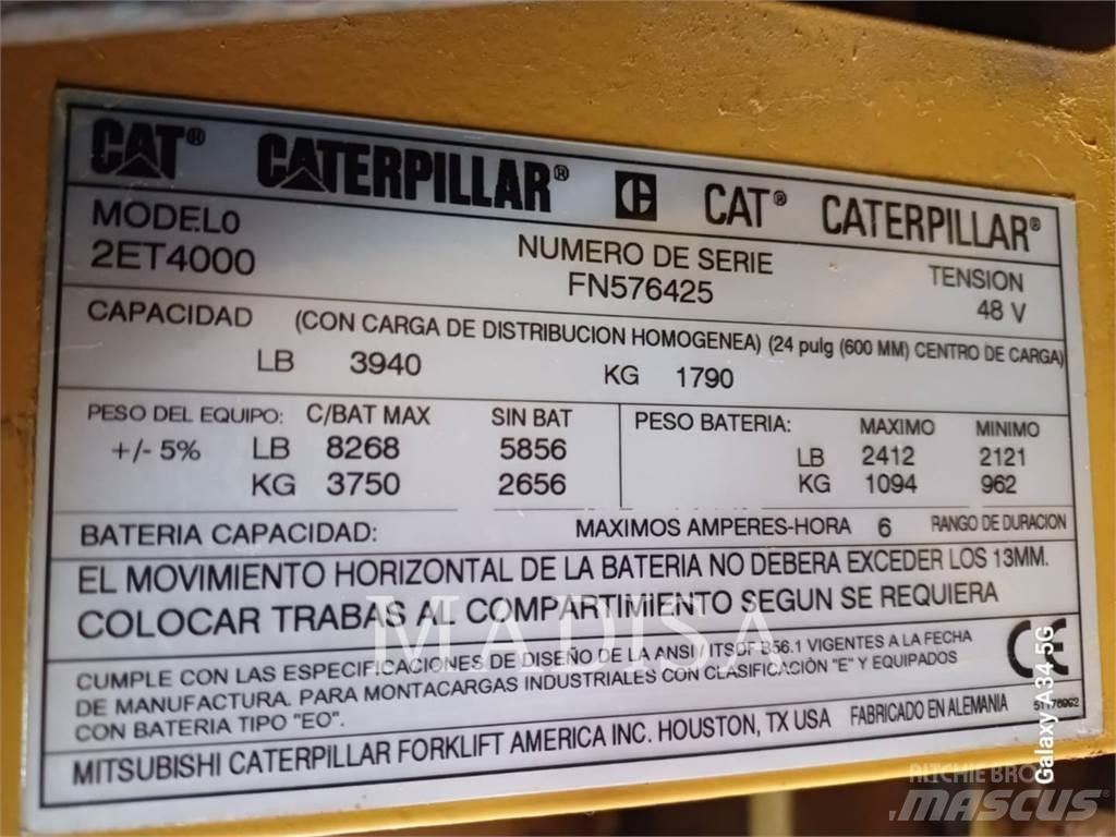 CAT LIFT TRUCKS 2ET4000 Diger