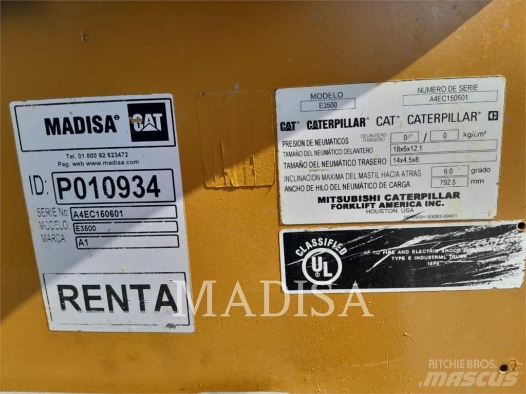 CAT LIFT TRUCKS E3500 Diger