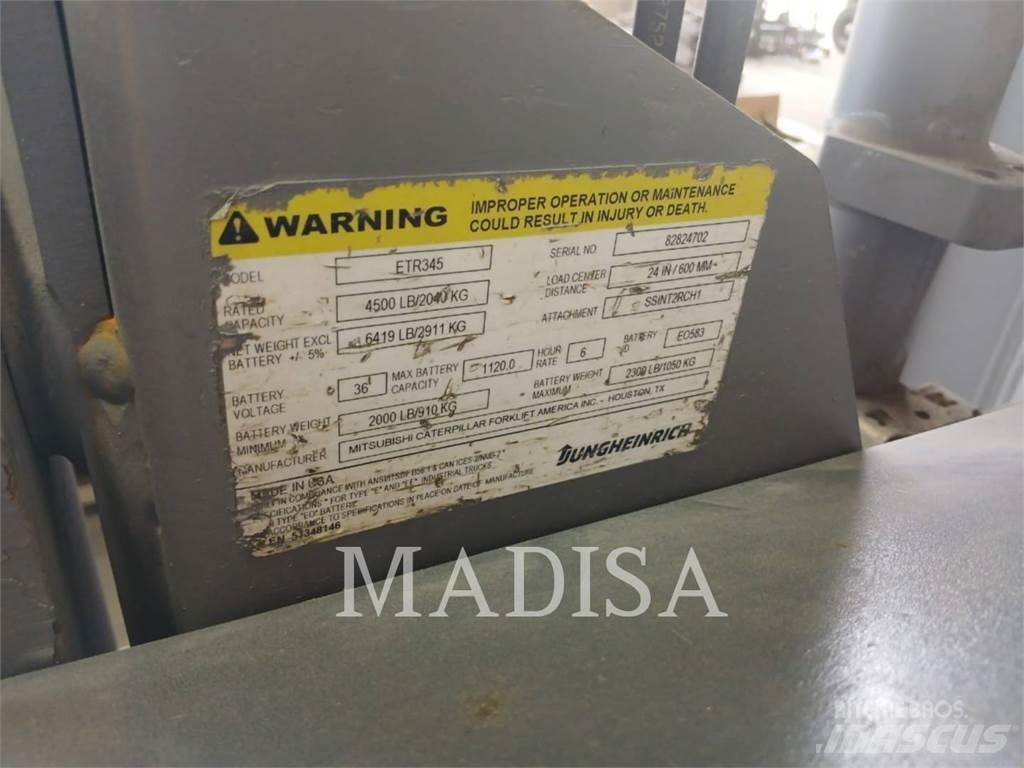 CAT LIFT TRUCKS ETR345A Diger