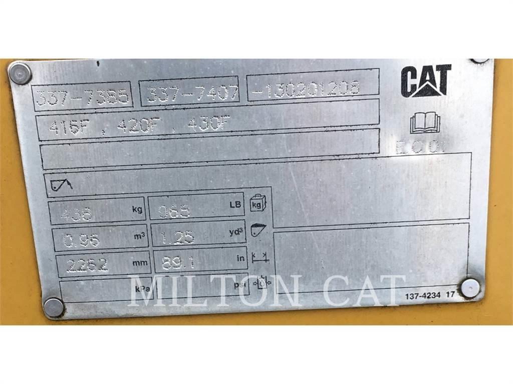 CAT LOADER 420 BUCKET Kovalar