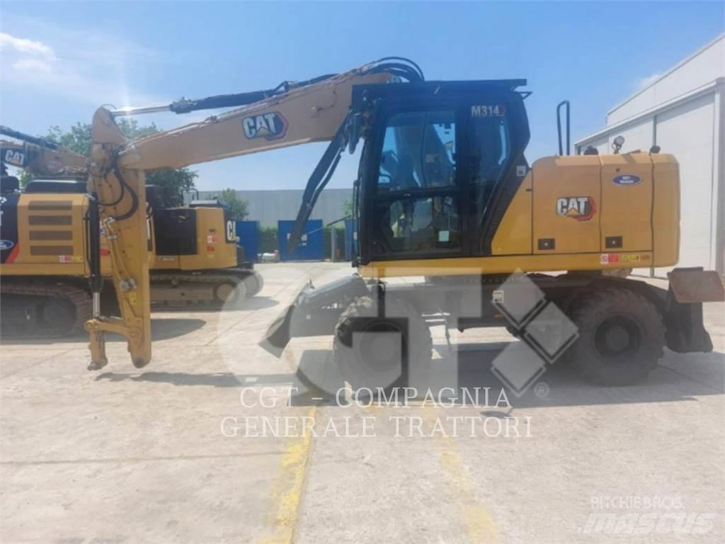 CAT M314 Lastik tekerli ekskavatörler