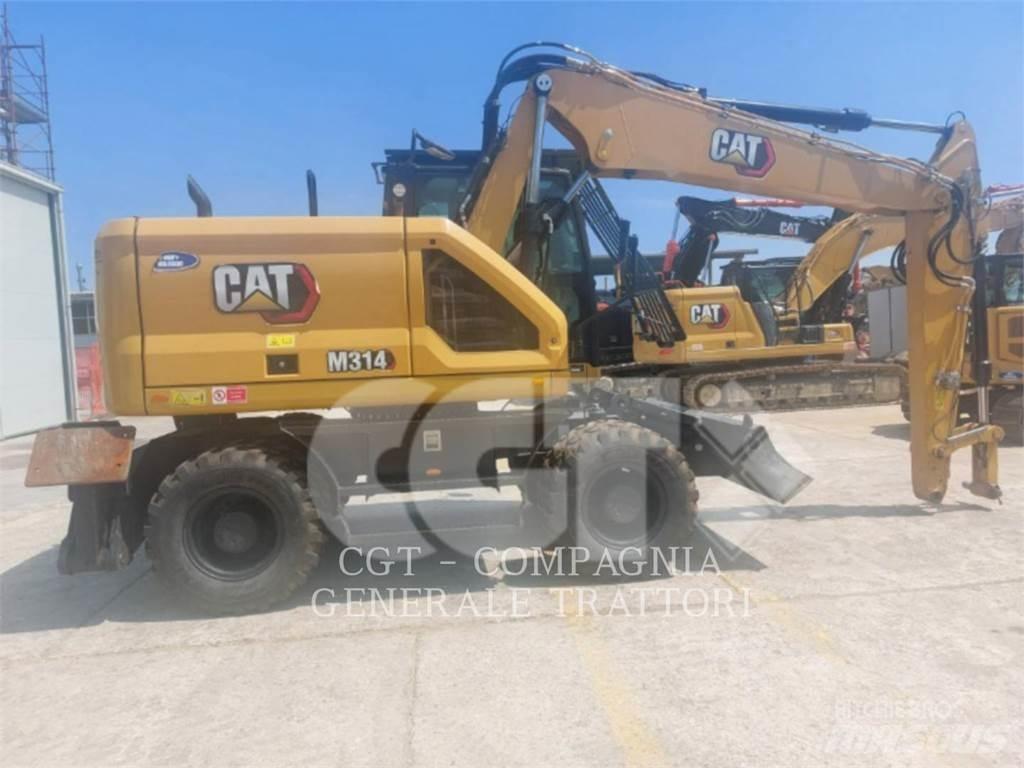 CAT M314 Lastik tekerli ekskavatörler