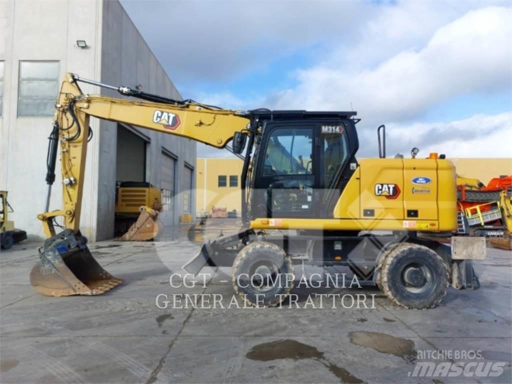 CAT M314 Lastik tekerli ekskavatörler