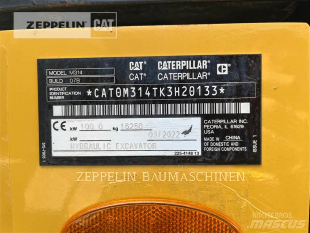 CAT M314-07A Lastik tekerli ekskavatörler