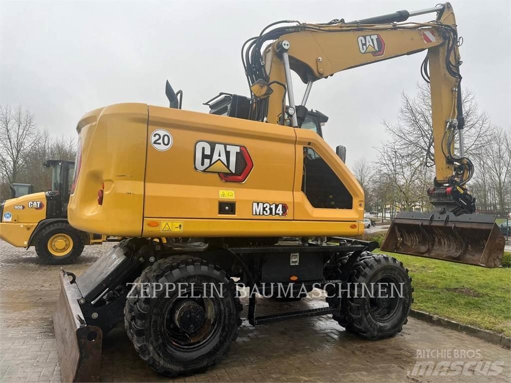 CAT M314-07A Lastik tekerli ekskavatörler