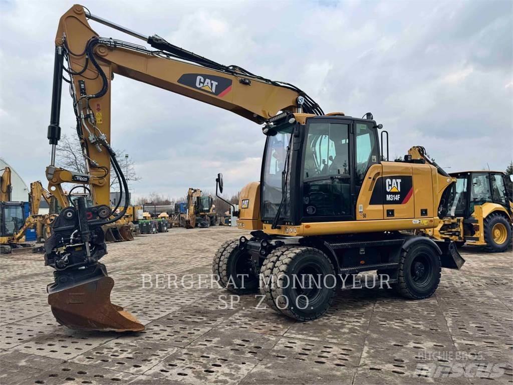 CAT M314F Lastik tekerli ekskavatörler