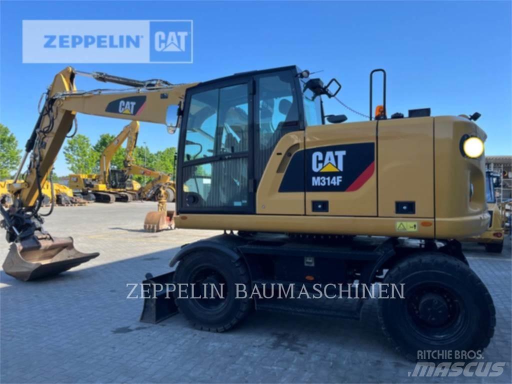 CAT M314F Lastik tekerli ekskavatörler