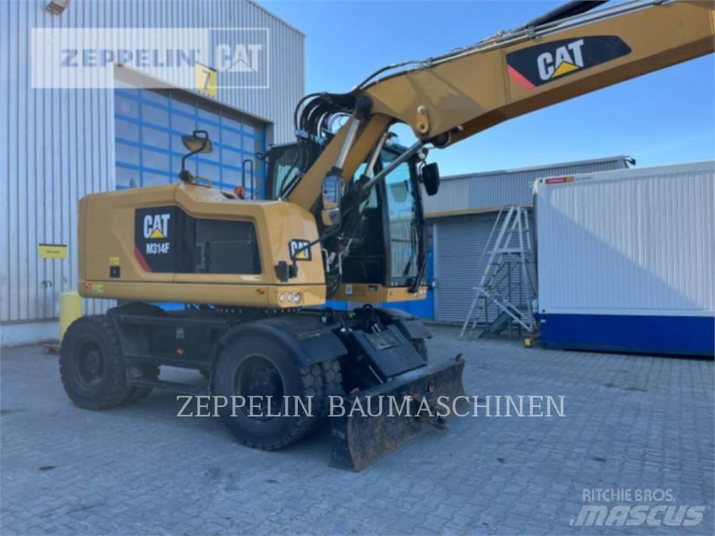 CAT M314F Lastik tekerli ekskavatörler