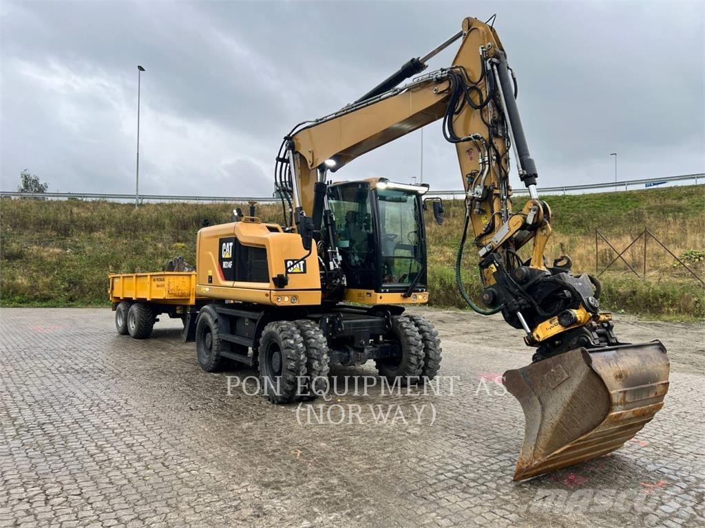 CAT M314F Lastik tekerli ekskavatörler