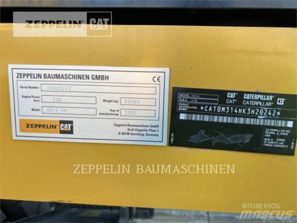 CAT M314MH Yıkım ekskavatörleri