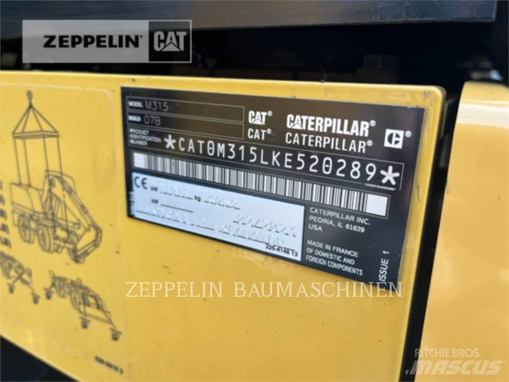 CAT M315-07A Lastik tekerli ekskavatörler