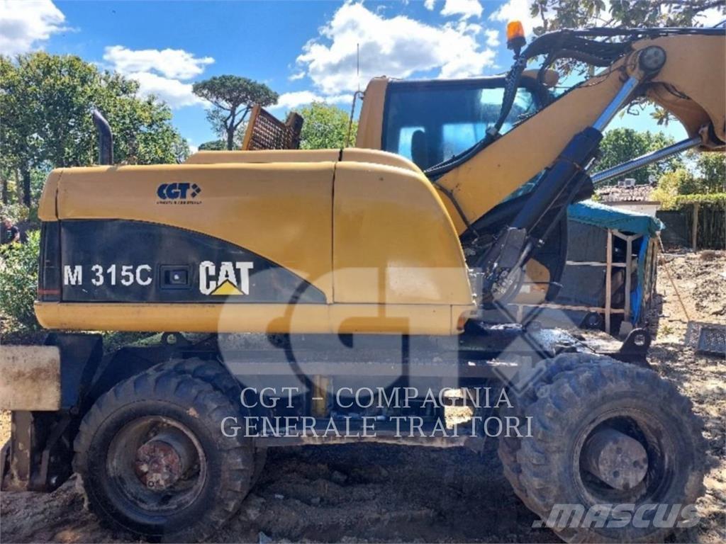 CAT M315C Lastik tekerli ekskavatörler
