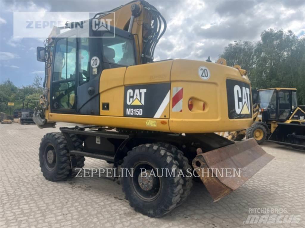 CAT M315D Lastik tekerli ekskavatörler