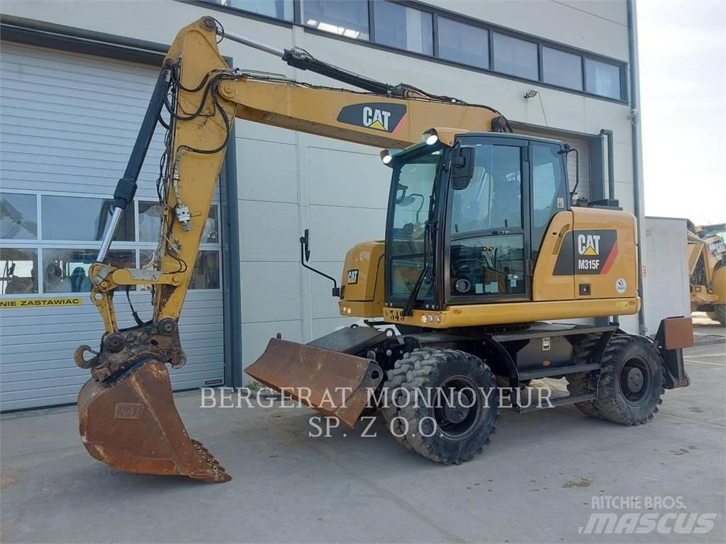 CAT M315F Lastik tekerli ekskavatörler