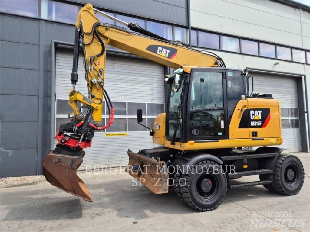 CAT M315F Lastik tekerli ekskavatörler