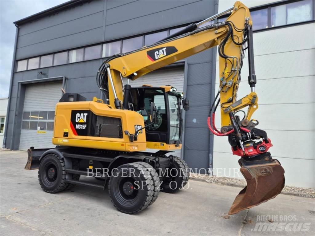 CAT M315F Lastik tekerli ekskavatörler