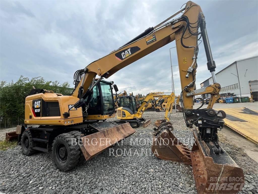 CAT M315F Lastik tekerli ekskavatörler
