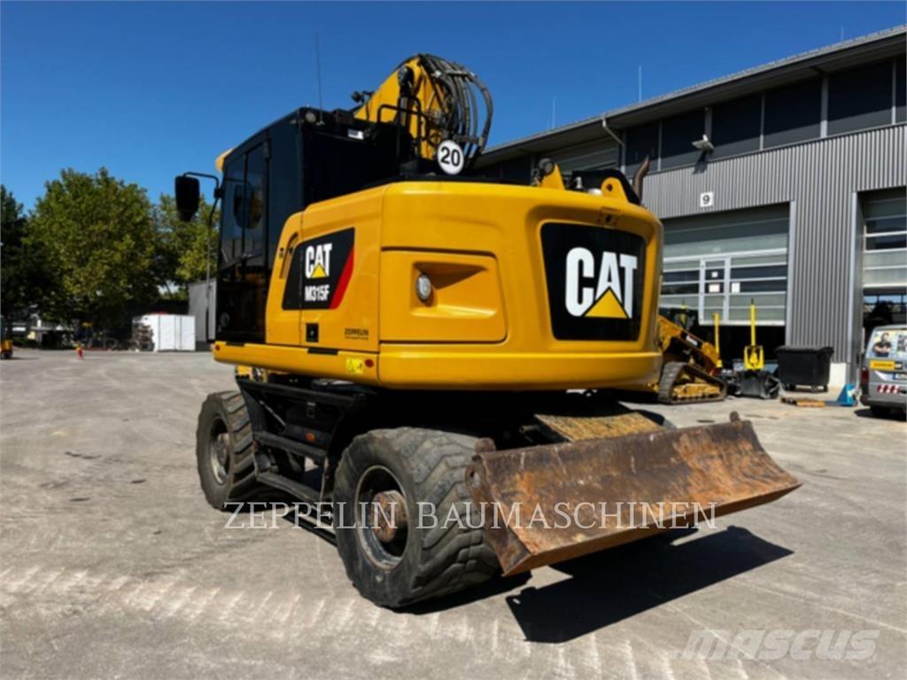 CAT M315F Lastik tekerli ekskavatörler