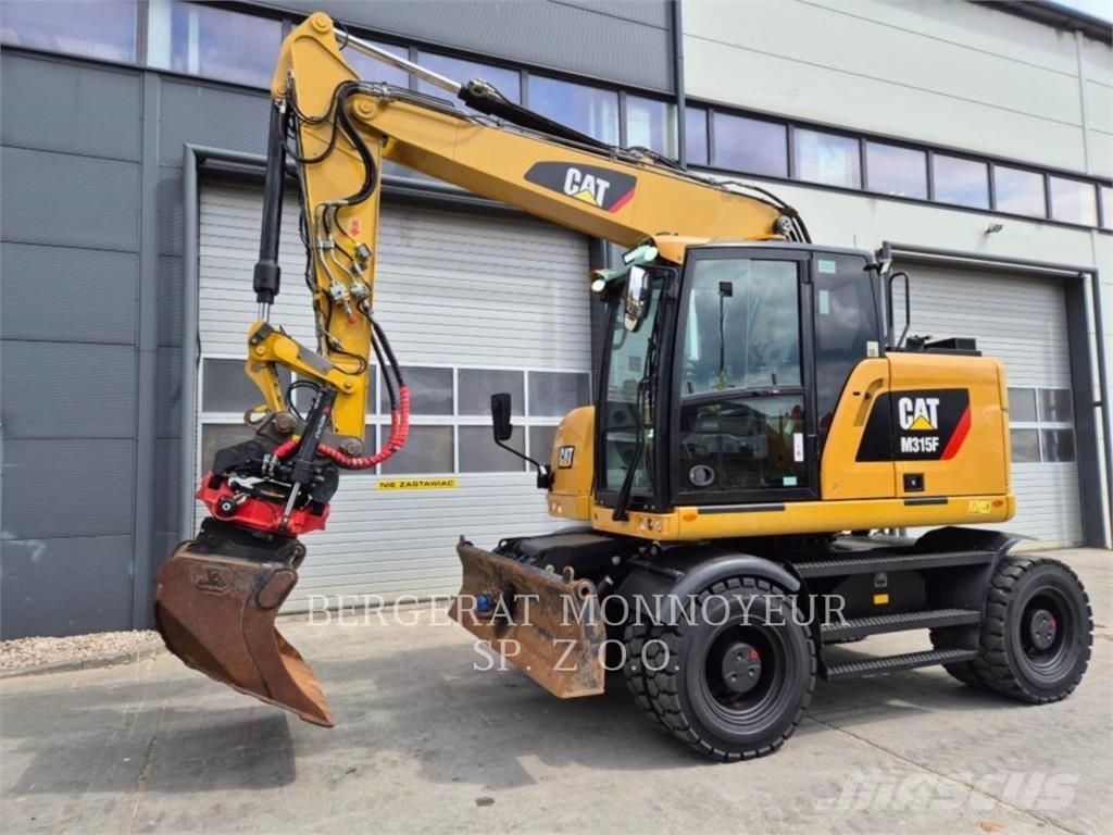 CAT M315F Lastik tekerli ekskavatörler