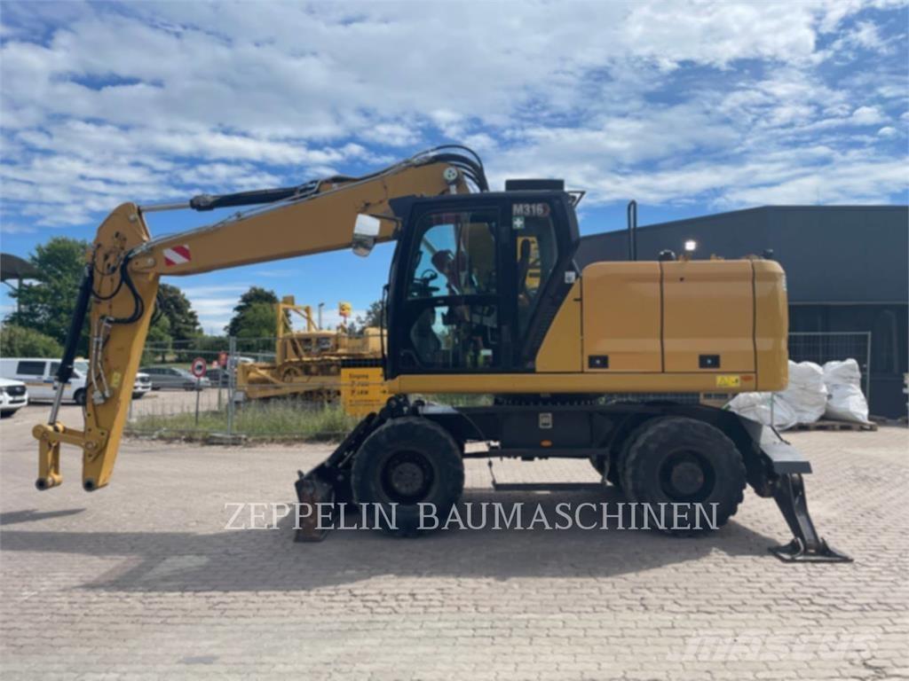 CAT M316-07A Lastik tekerli ekskavatörler