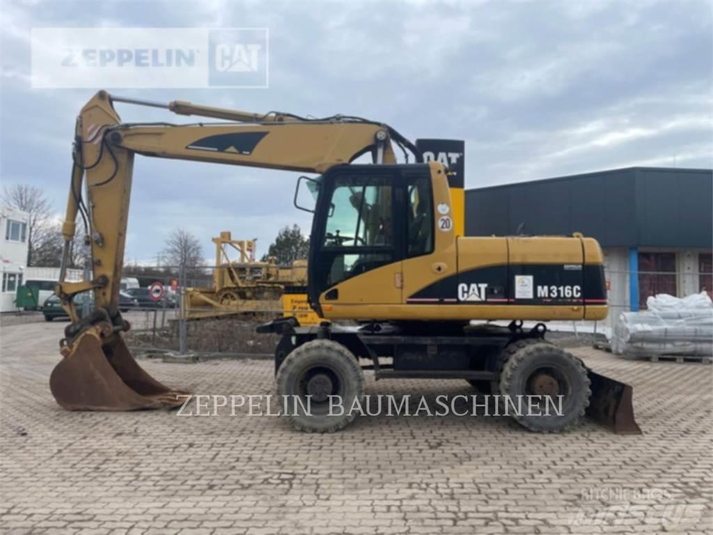 CAT M316C Lastik tekerli ekskavatörler