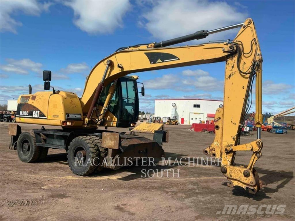 CAT M316C Lastik tekerli ekskavatörler