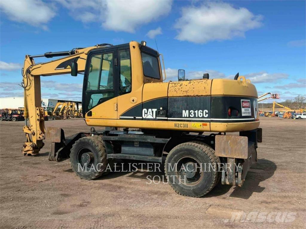 CAT M316C Lastik tekerli ekskavatörler
