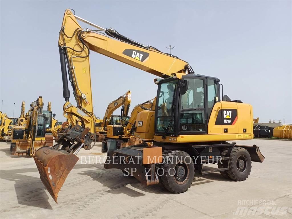 CAT M316F Lastik tekerli ekskavatörler