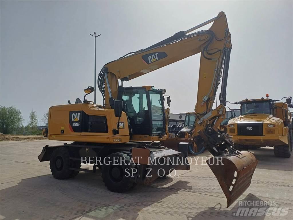 CAT M316F Lastik tekerli ekskavatörler
