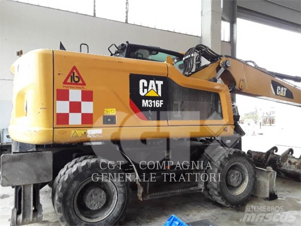 CAT M316F Lastik tekerli ekskavatörler