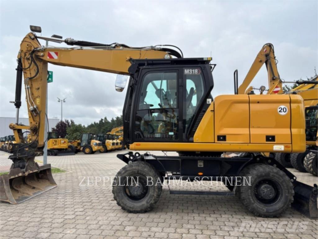 CAT M318-07A Lastik tekerli ekskavatörler
