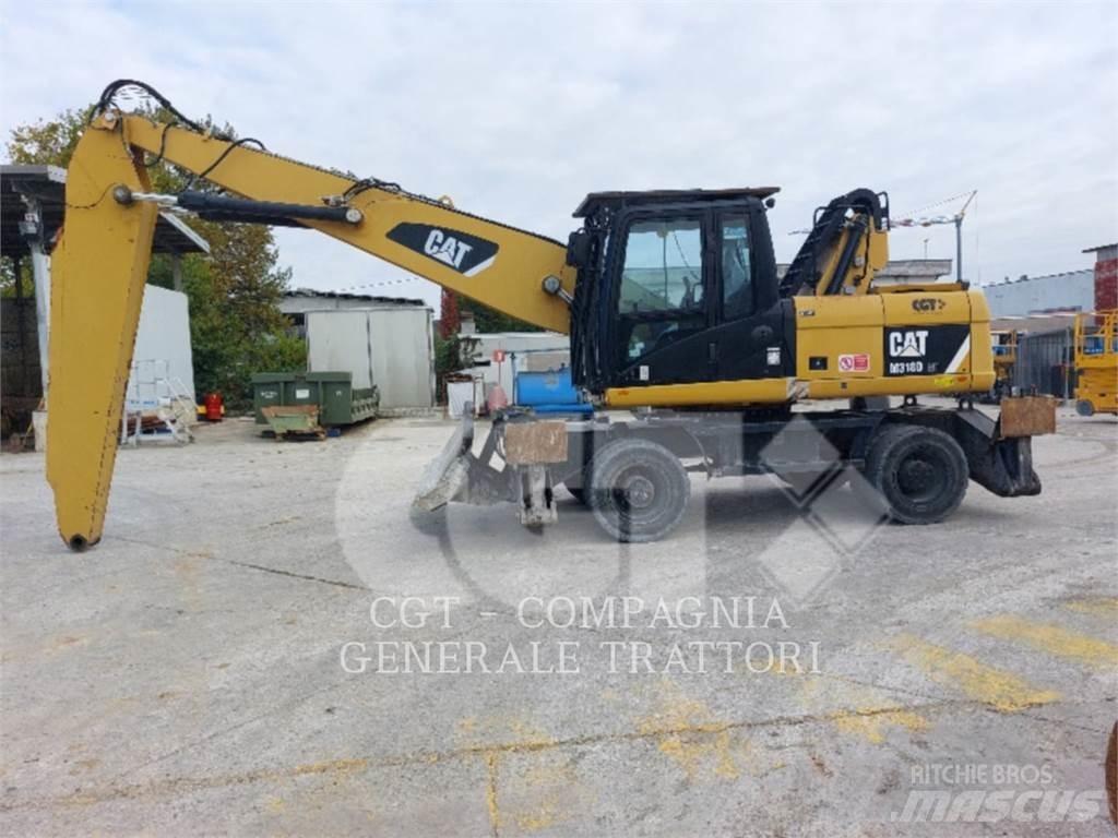 CAT M318D MH Lastik tekerli ekskavatörler
