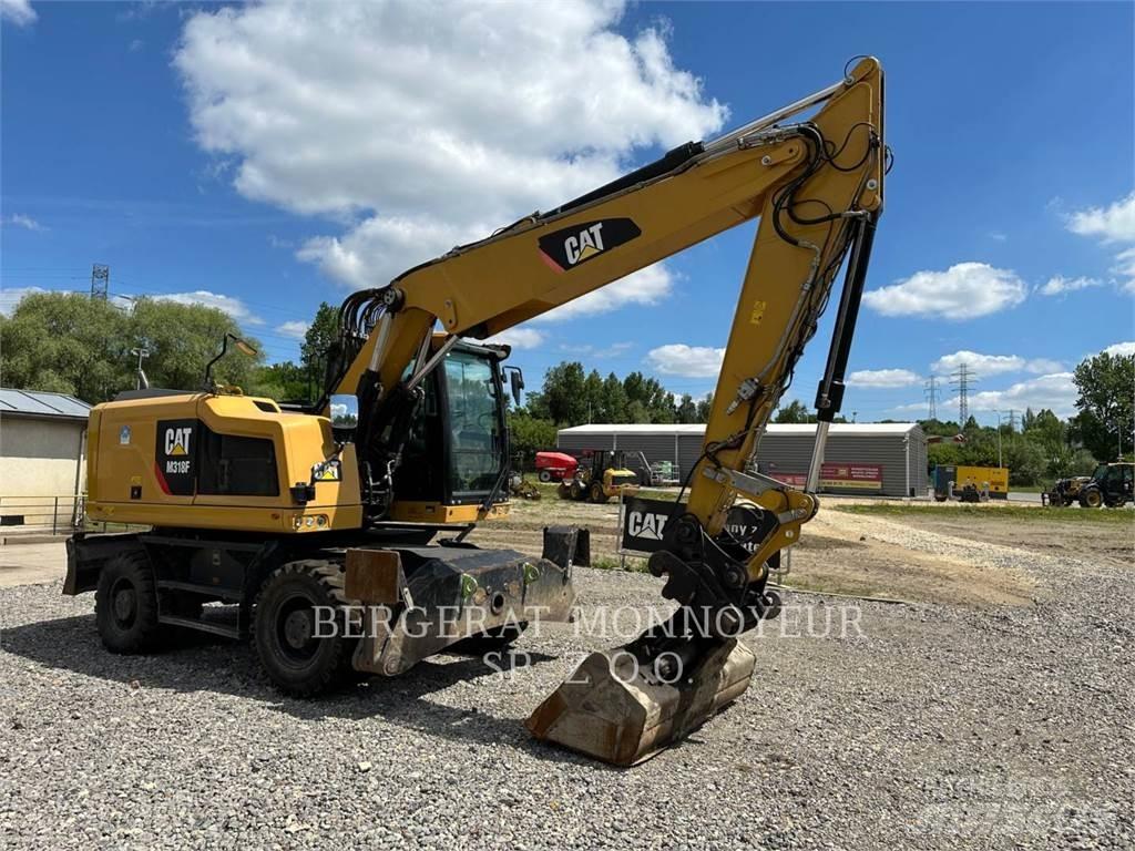 CAT M318F Lastik tekerli ekskavatörler