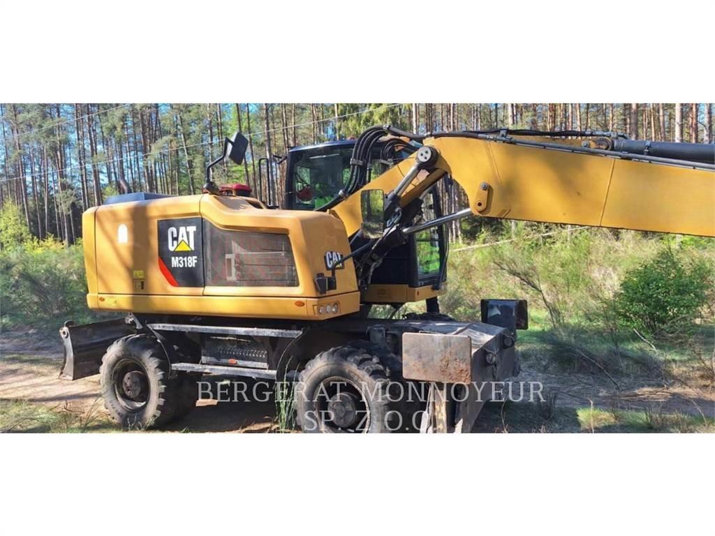 CAT M318F Lastik tekerli ekskavatörler