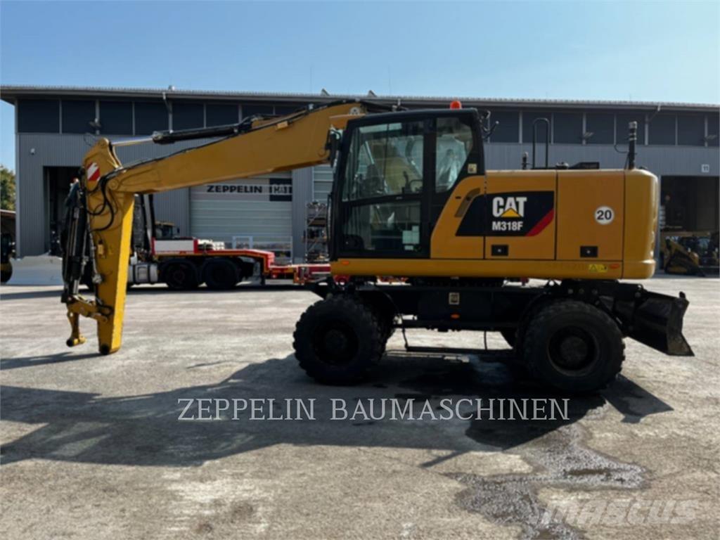 CAT M318F Lastik tekerli ekskavatörler
