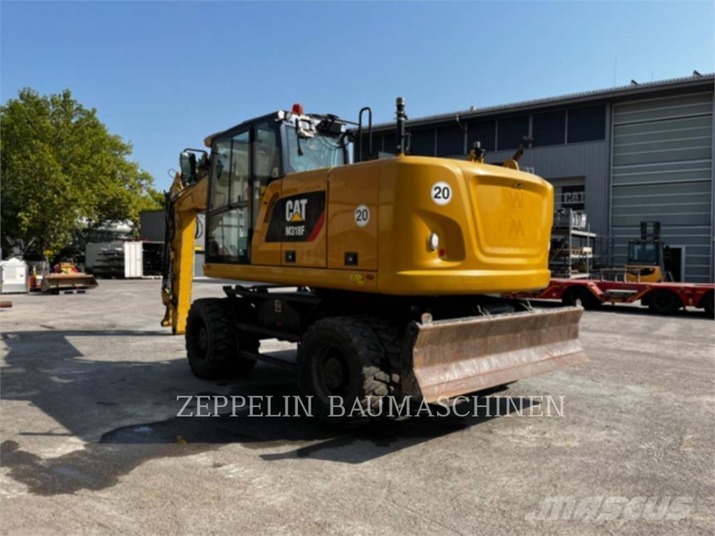 CAT M318F Lastik tekerli ekskavatörler