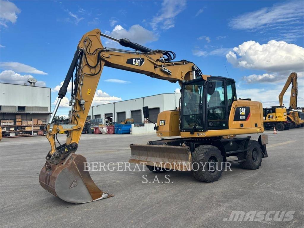 CAT M318F IVC Lastik tekerli ekskavatörler