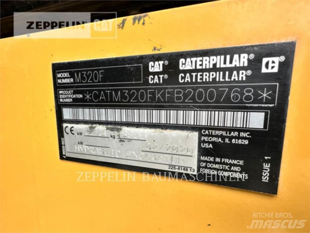 CAT M320F Lastik tekerli ekskavatörler