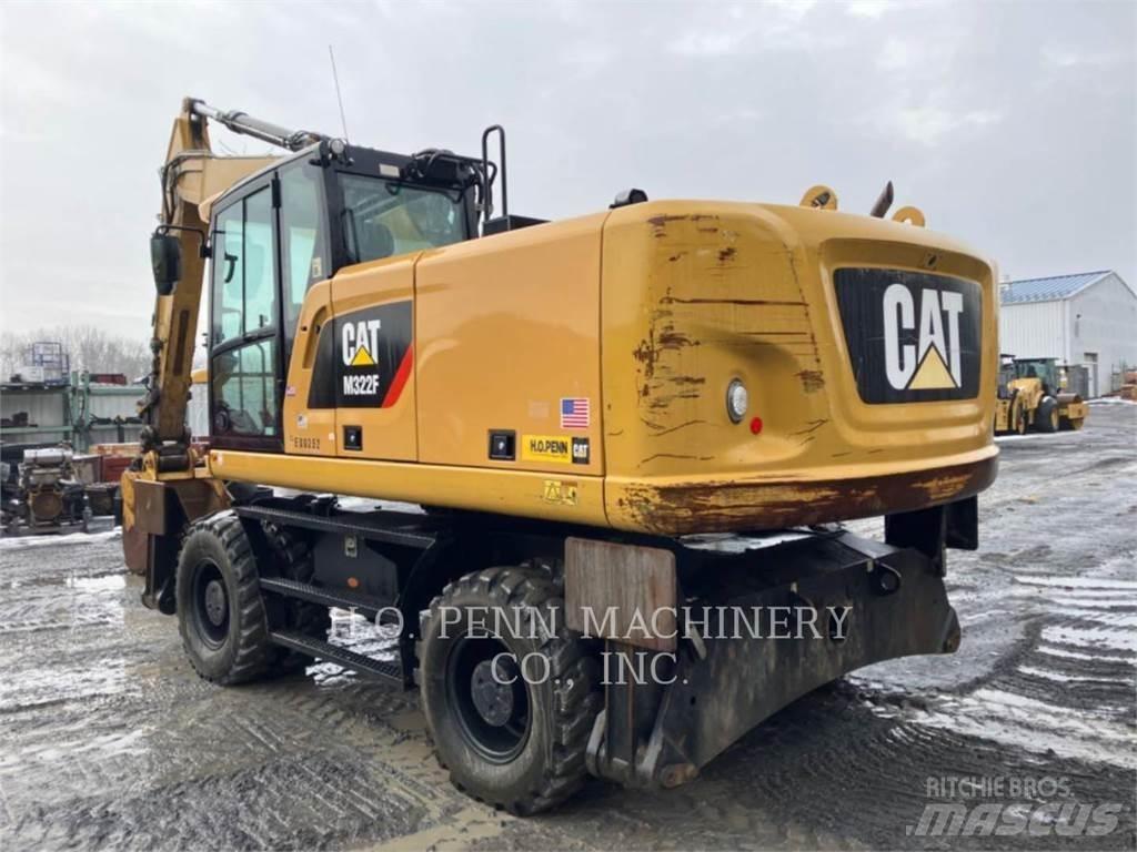CAT M322F Lastik tekerli ekskavatörler